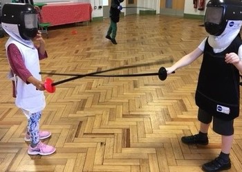 Fencing Club is well underway!